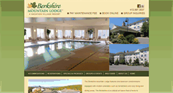 Desktop Screenshot of berkshiremountainlodge.com